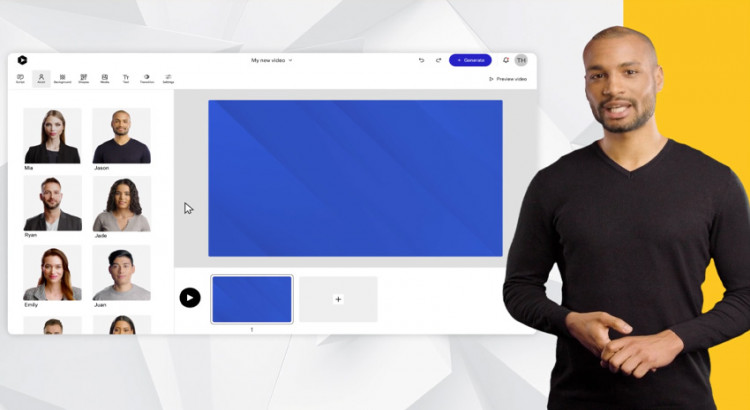 Vou criar um vídeo de avatar falante de IA usando sua voz clonada para branding de conteúdo